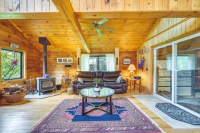 Pet-Friendly Jamestown Cabin with Fire Pit and Deck!